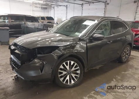 2020 Ford Escape Titanium из США, поврежденный, VIN 1FMCU9J95LUA39338